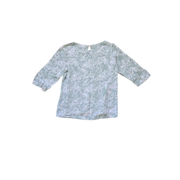 Soft Surroundings Oceo Gauze Set Tunic Wide Leg Pants Seafoam Green Size‎ Small - Picture 9 of 9